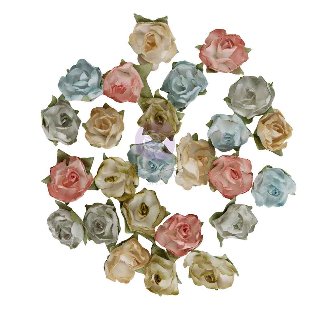 Prima - Homegrown Collection Flowers – Palette Blooms – 25 pc