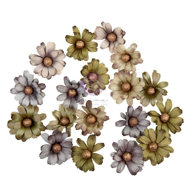 Prima - The Girls Tale -  Made of Magic Collection Flowers – Moonlit Meadow – 18 pcs