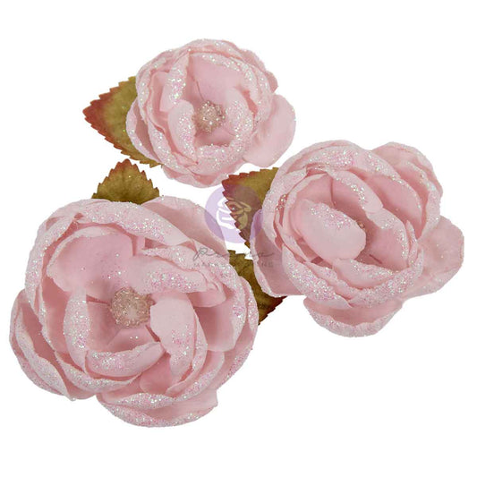 Prima - Christmas Blush Collection Flowers – Festive Feeling – 9 pcs