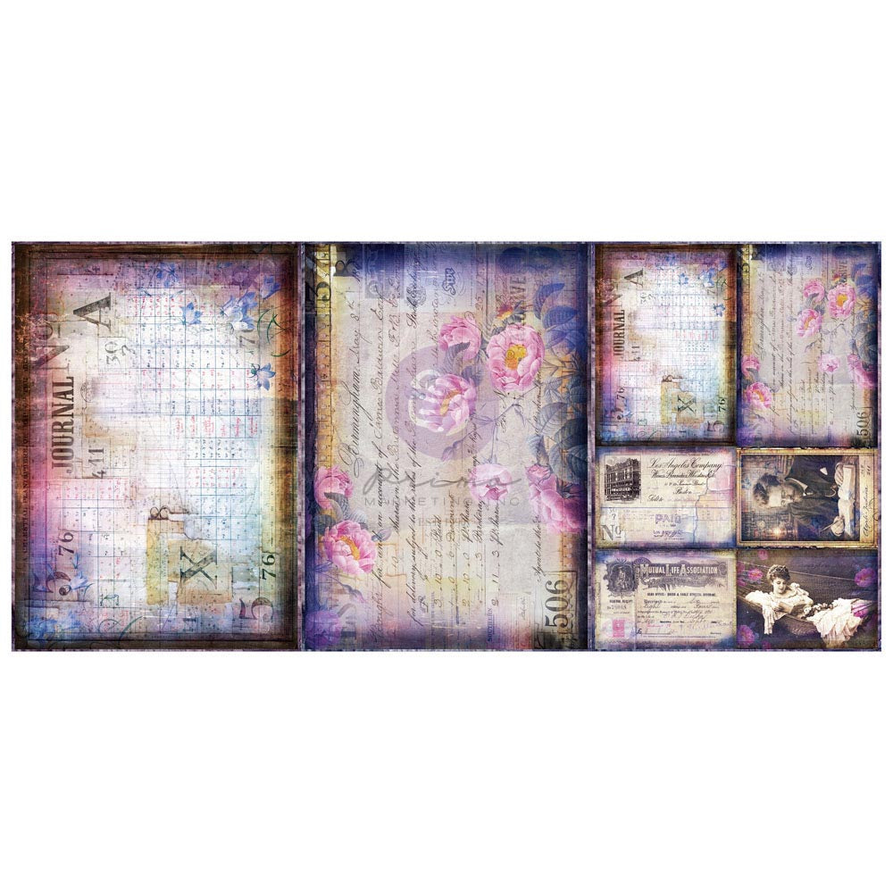 Prima -Finnabair A3 Decoupage – Archivist’s Dreams – 3 sheets, 11.7″x16.5″