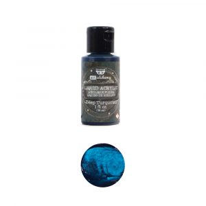 PRIMA - FINNABAIR - Art Alchemy-Liquid Acrylic Deep Turquoise 1fl.oz (30ml)