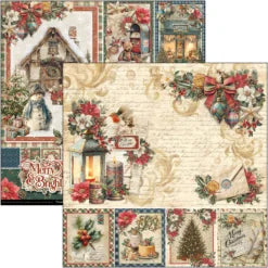 CIAO BELLA  - 12 x 12  Paper Pad - Merry & Bright