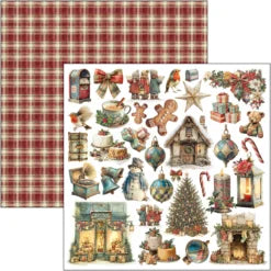 CIAO BELLA  - 12 x 12  Paper Pad - Merry & Bright