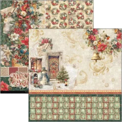 CIAO BELLA  - 12 x 12  Patterns Pad - Merry & Bright