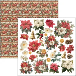 CIAO BELLA  - 12 x 12  Patterns Pad - Merry & Bright