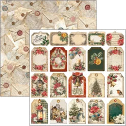 CIAO BELLA  - 12 x 12  Patterns Pad - Merry & Bright