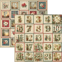 CIAO BELLA  - 12 x 12  Patterns Pad - Merry & Bright