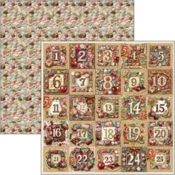 CIAO BELLA  - 12 x 12  Patterns Pad - Chocolate Wanderlust