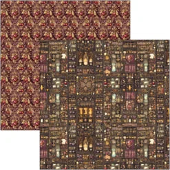 CIAO BELLA  - 12 x 12  Paper Pad - Chocolate Wanderlust