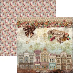 CIAO BELLA  - 12 x 12  Paper Pad - Chocolate Wanderlust