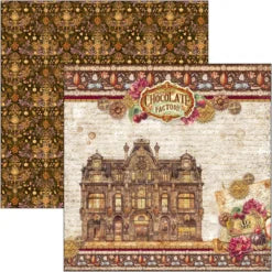 CIAO BELLA  - 8x8 Paper Pad - Chocolate Wanderlust