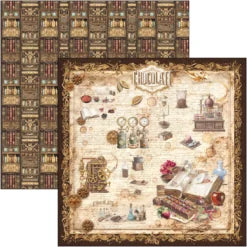 CIAO BELLA  - 8x8 Paper Pad - Chocolate Wanderlust