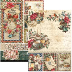 CIAO BELLA -A4 Creative Pad - Merry & Bright