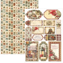 CIAO BELLA -A4 Creative Pad - Merry & Bright