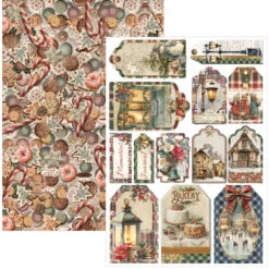 CIAO BELLA -A4 Creative Pad - Merry & Bright