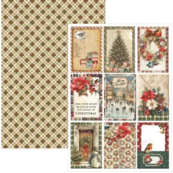 CIAO BELLA -A4 Creative Pad - Merry & Bright