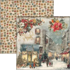 CIAO BELLA  - 8x8 Paper Pad - Merry & Bright