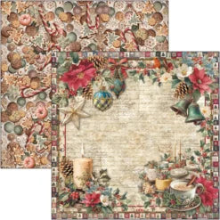 CIAO BELLA  - 8x8 Paper Pad - Merry & Bright