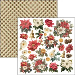 CIAO BELLA  - 8x8 Paper Pad - Merry & Bright