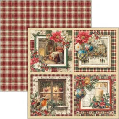 CIAO BELLA  - 8x8 Paper Pad - Merry & Bright
