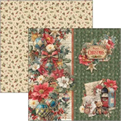 CIAO BELLA  - 8x8 Paper Pad - Merry & Bright