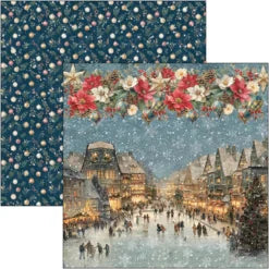 CIAO BELLA  - 8x8 Paper Pad - Merry & Bright