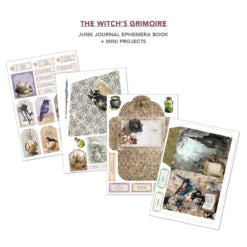 CIAO BELLA -Junk Journal & Ephemera Book - The Witch's Grimoire