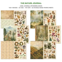 CIAO BELLA -Junk Journal & Ephemera Book - The Nature Journal