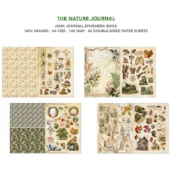 CIAO BELLA -Junk Journal & Ephemera Book - The Nature Journal