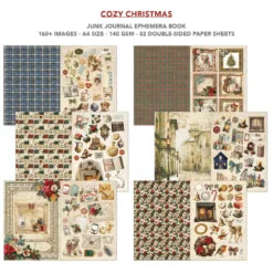 CIAO BELLA -Junk Journal & Ephemera Book - Cozy Christmas