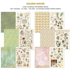 CIAO BELLA -Junk Journal & Ephemera Book - Golden Winter