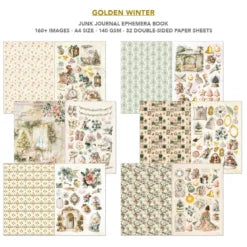 CIAO BELLA -Junk Journal & Ephemera Book - Golden Winter