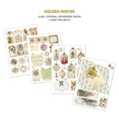 CIAO BELLA -Junk Journal & Ephemera Book - Golden Winter