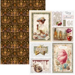 CIAO BELLA -A4 Creative Pad - Chocolate Wanderlust