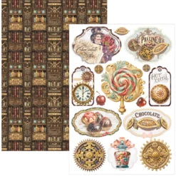 CIAO BELLA -A4 Creative Pad - Chocolate Wanderlust