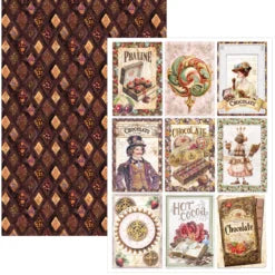 CIAO BELLA -A4 Creative Pad - Chocolate Wanderlust