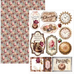 CIAO BELLA -A4 Creative Pad - Chocolate Wanderlust