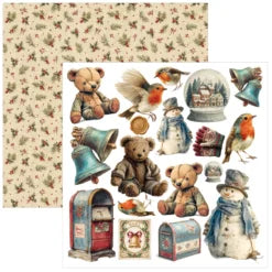 CIAO BELLA - Fussy cut pad 6x6 - Merry & Bright