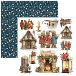 CIAO BELLA - Fussy cut pad 6x6 - Merry & Bright