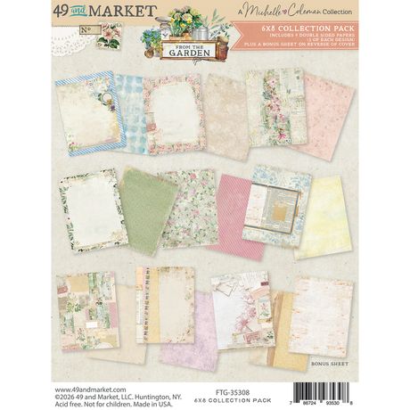49 and Market - 6x8 Papercraft Essentials - From the Garden
