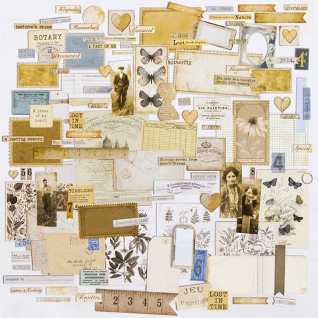 49 and Market  - Ephemera  - 118 pieces - Faded Memory Lane