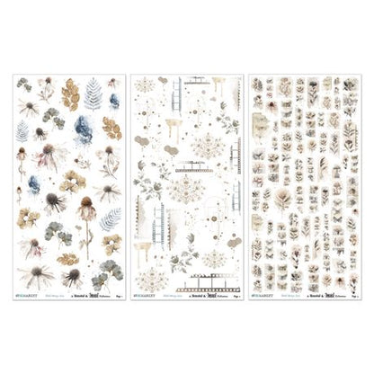 49 and Market - Rub On Transfers  - 3 Sheets 6x12' - Faded Memory Lane