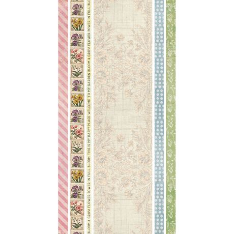 49 and Market  - Washi Sheets Set - From the Garden