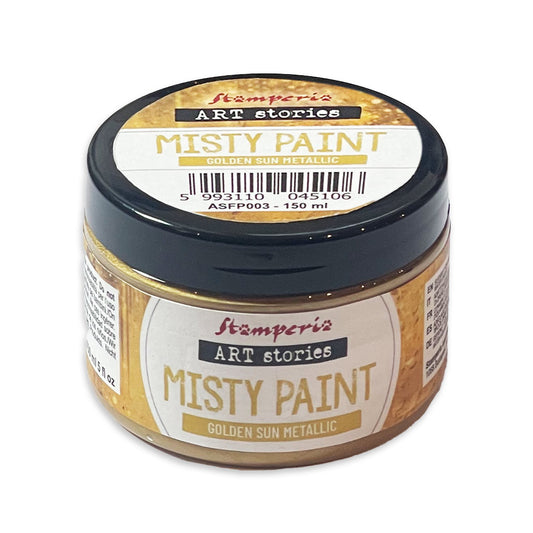 Stamperia - Misty Paint metallic ml 150 - Golden sun