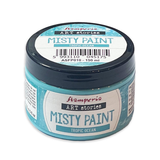 Stamperia - Misty Paint metallic ml 150 - Tropic Ocean