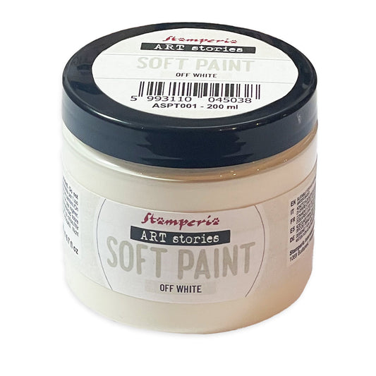 Stamperia - Soft Paint 200ml - Off White