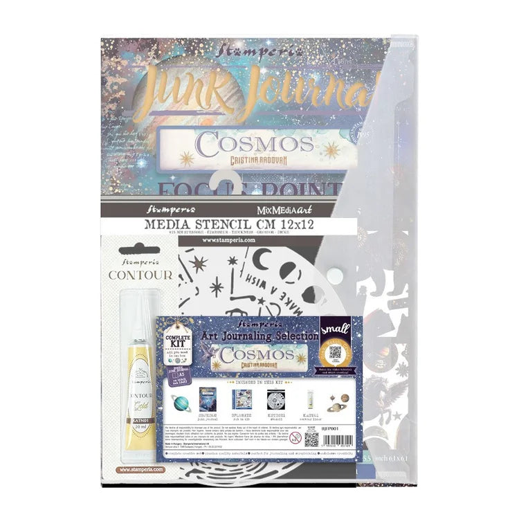 Stamperia - Art Journaling selection - Junk Journal Cosmos complete kit