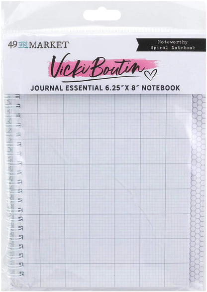49 and Market - Noteworthy Journal Essential 6 x 8” Spiral Notebook
