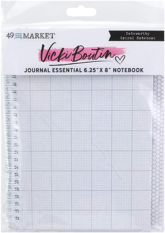 49 and Market - Noteworthy Journal Essential 6 x 8” Spiral Notebook