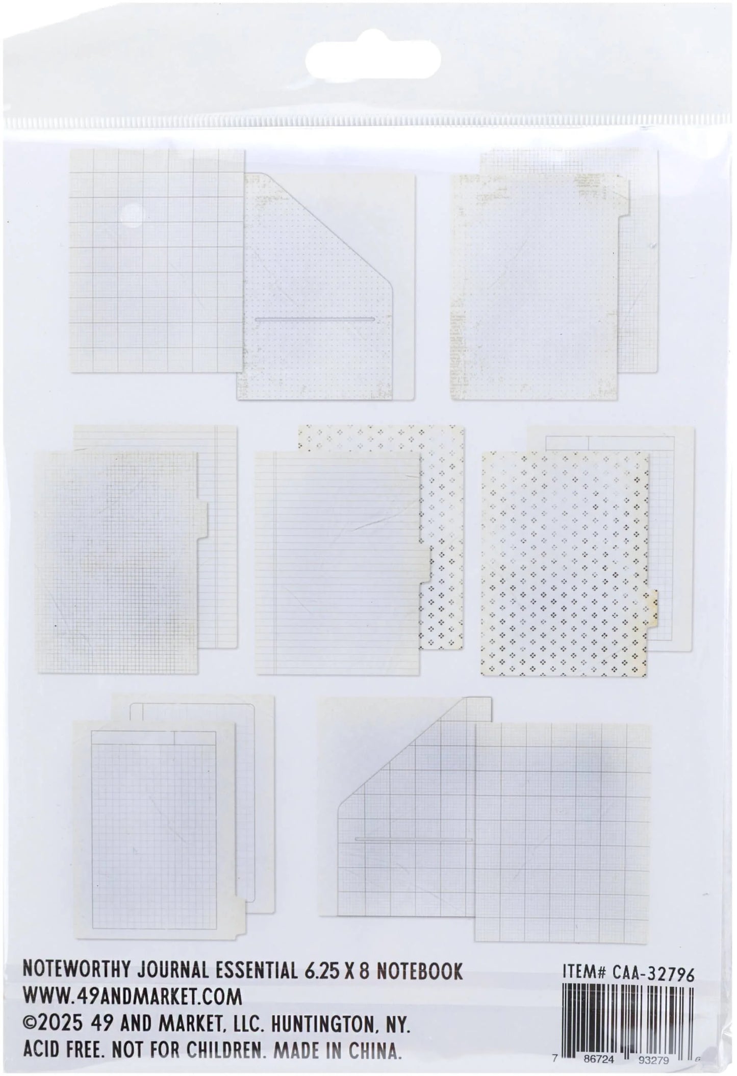 49 and Market - Noteworthy Journal Essential 6 x 8” Spiral Notebook